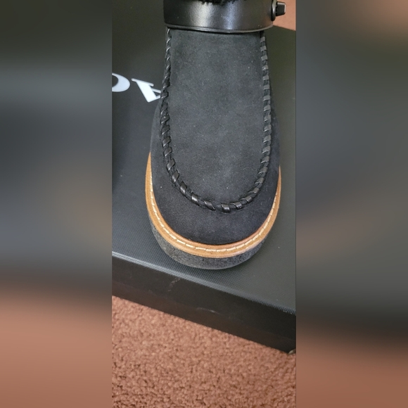 COACH Shearling Moto Boots - Picture 14 of 16